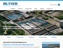 Tablet Screenshot of butier.com